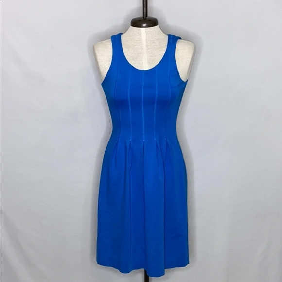 J. Crew Pleated Flare Dress with Exposed Zip Dress - Picture 2 of 9